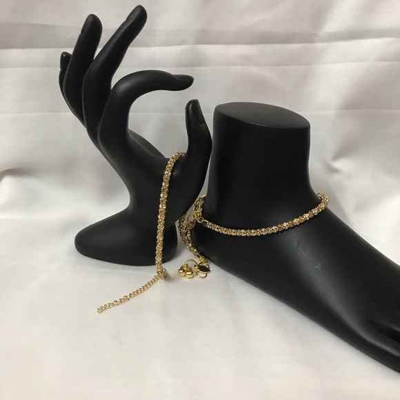 5 ⭐️ Gold Tone Anklet / CODE : WB - 31 - Picture 4 of 6